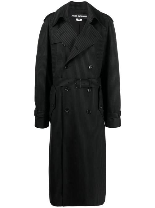 Pinstripe trench coat JUNYA WATANABE | JIC005.1